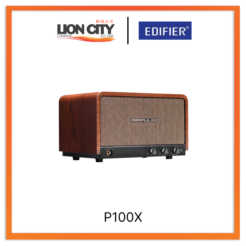 Edifier P100X Airpulse Multi-Driver High-Fidelity Desktop Speakers - Premium Computer Audio System for Home Office, Gaming & Music Listening