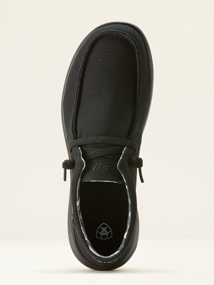 Ariat Men's Hilo Work Shoe - Solid Black - Durable & Comfortable for Outdoor Work, Hiking & Casual Wear