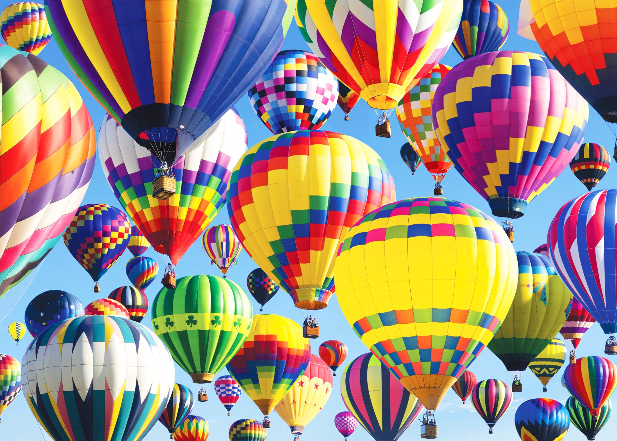 500 Piece Beautiful Balloons Jigsaw Puzzle by Colorcraft - Fun Family Activity, Party Decor & Relaxing Brain Teaser for Adults & Kids