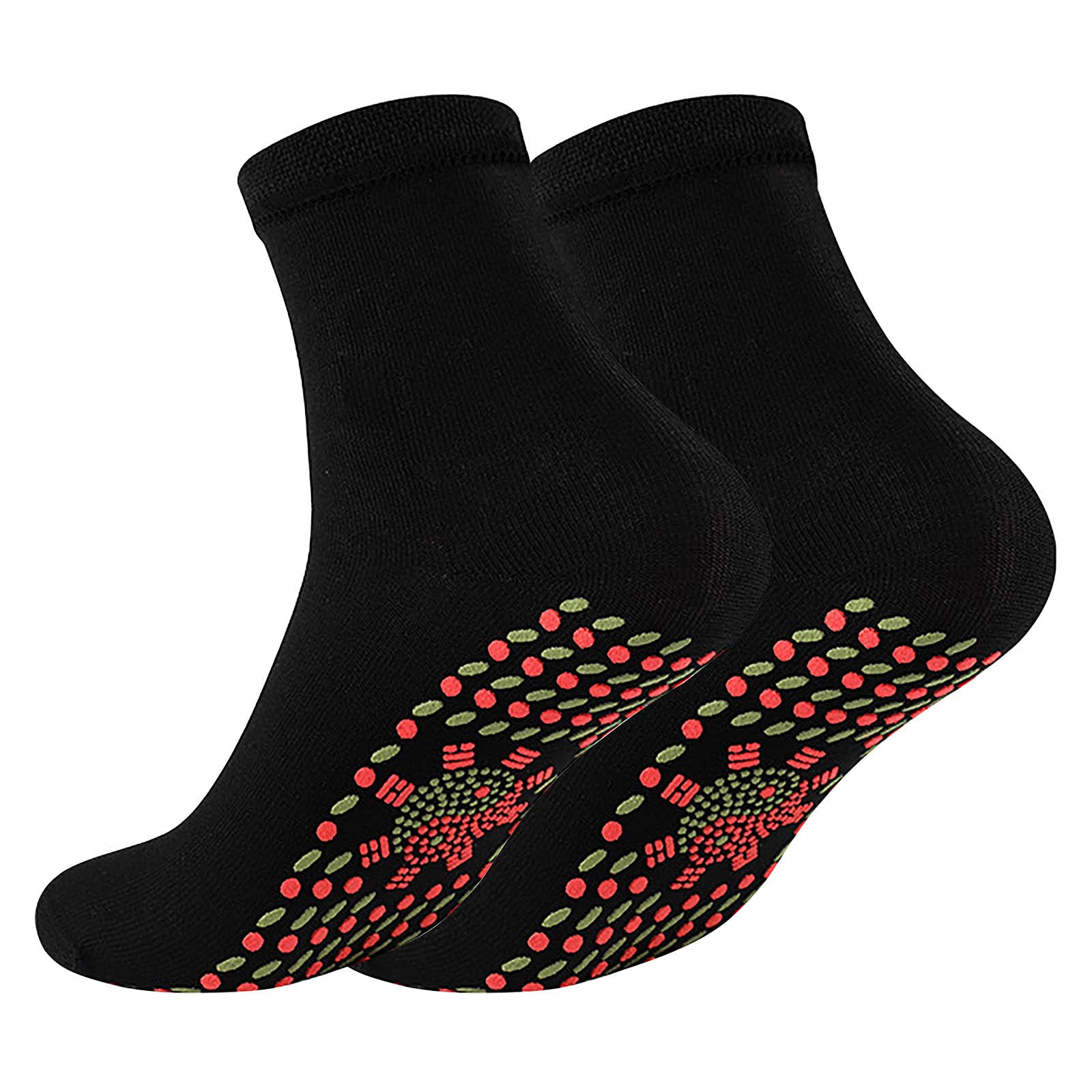 Heated Socks for Men & Women - Self Warming Winter Socks with Magnetic Therapy for Hunting, Skiing, Camping & Running - Breathable Anti-Freezing Thermal Socks for Outdoor Activities in Cold Weather