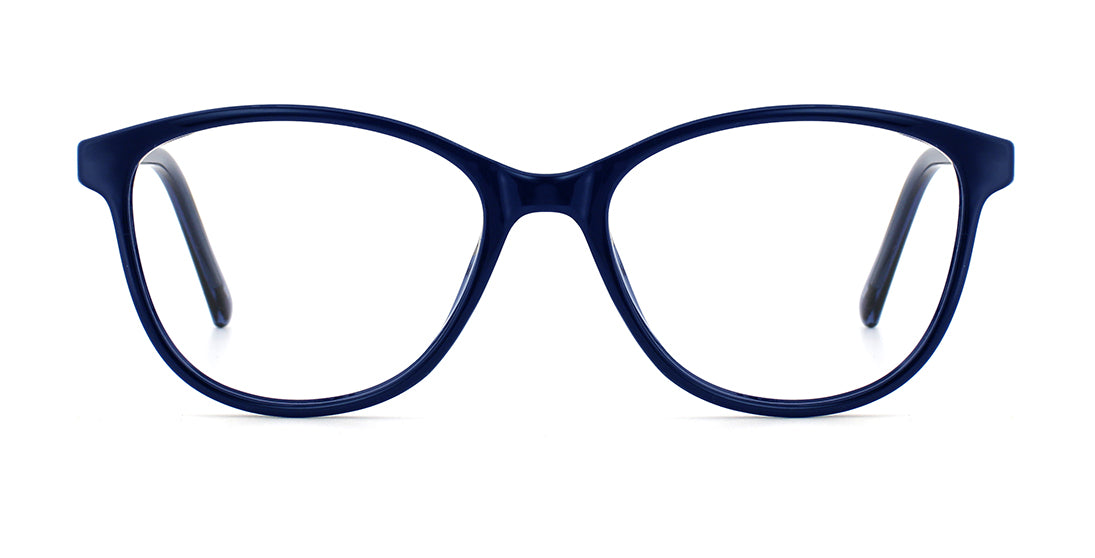 Stylish Plastic Cat Eye Glasses Frame 2842E - Trendy Retro Eyewear for Women, Perfect for Daily Wear & Fashion Accessories