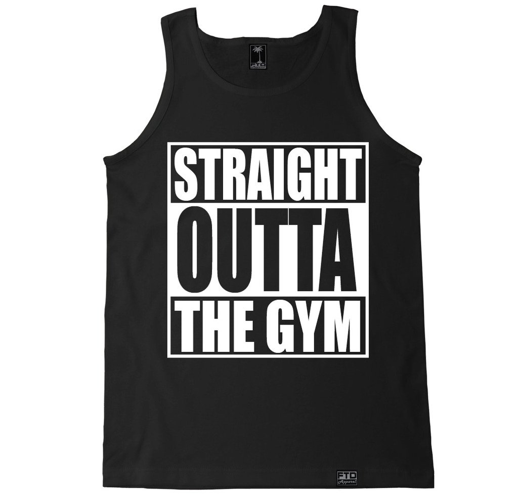 FTD Apparel Men's Gym Tank Top - Breathable Workout Shirt for Weightlifting & Bodybuilding | Perfect for Gym, Running & Fitness Training