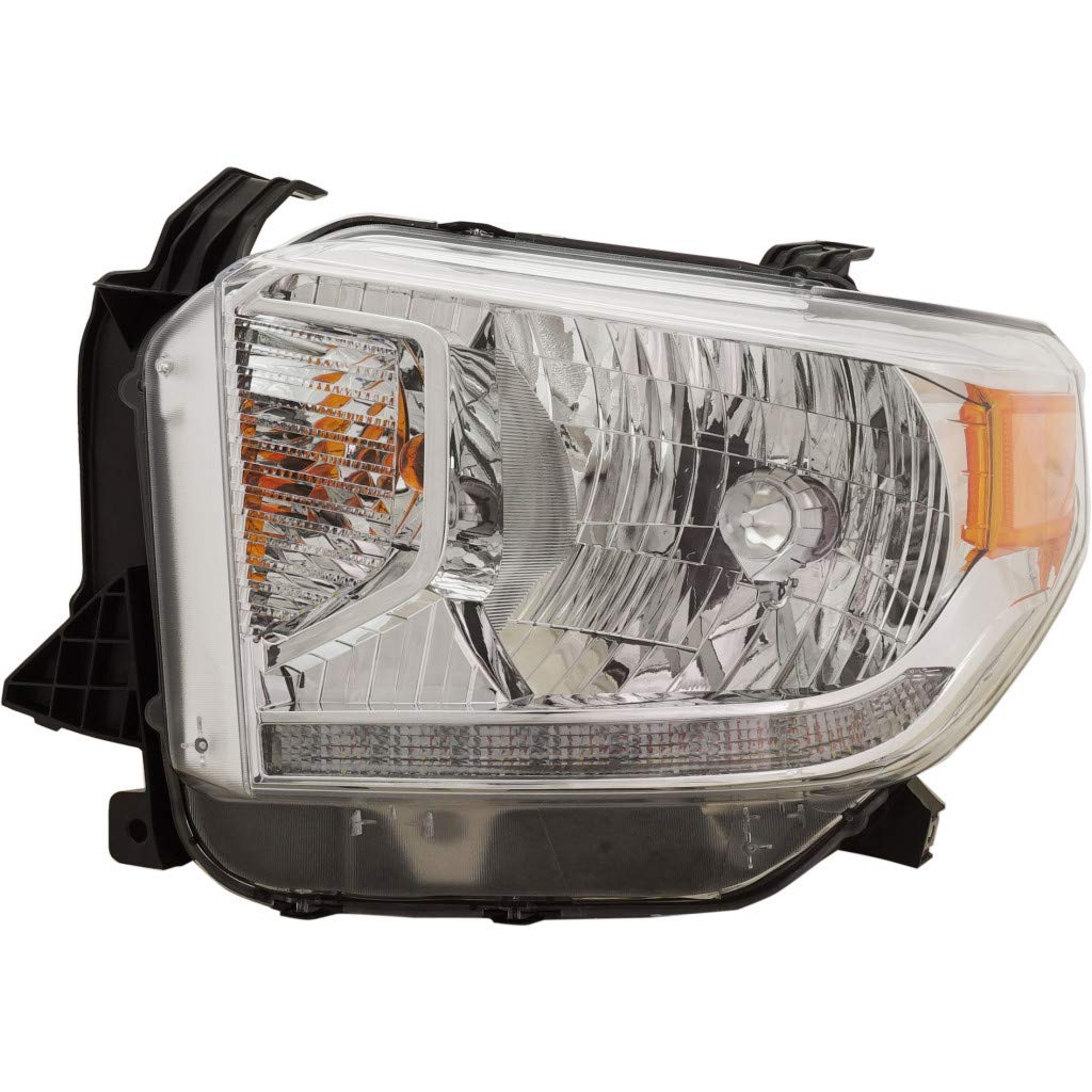 2014-2017 Toyota Tundra Driver Side Headlight Assembly - TO2502220 PLATINUM 1794 Edition with LED Daytime Running Lights (Replaces 811500C101) - Perfect for Night Driving & Off-Road Adventures