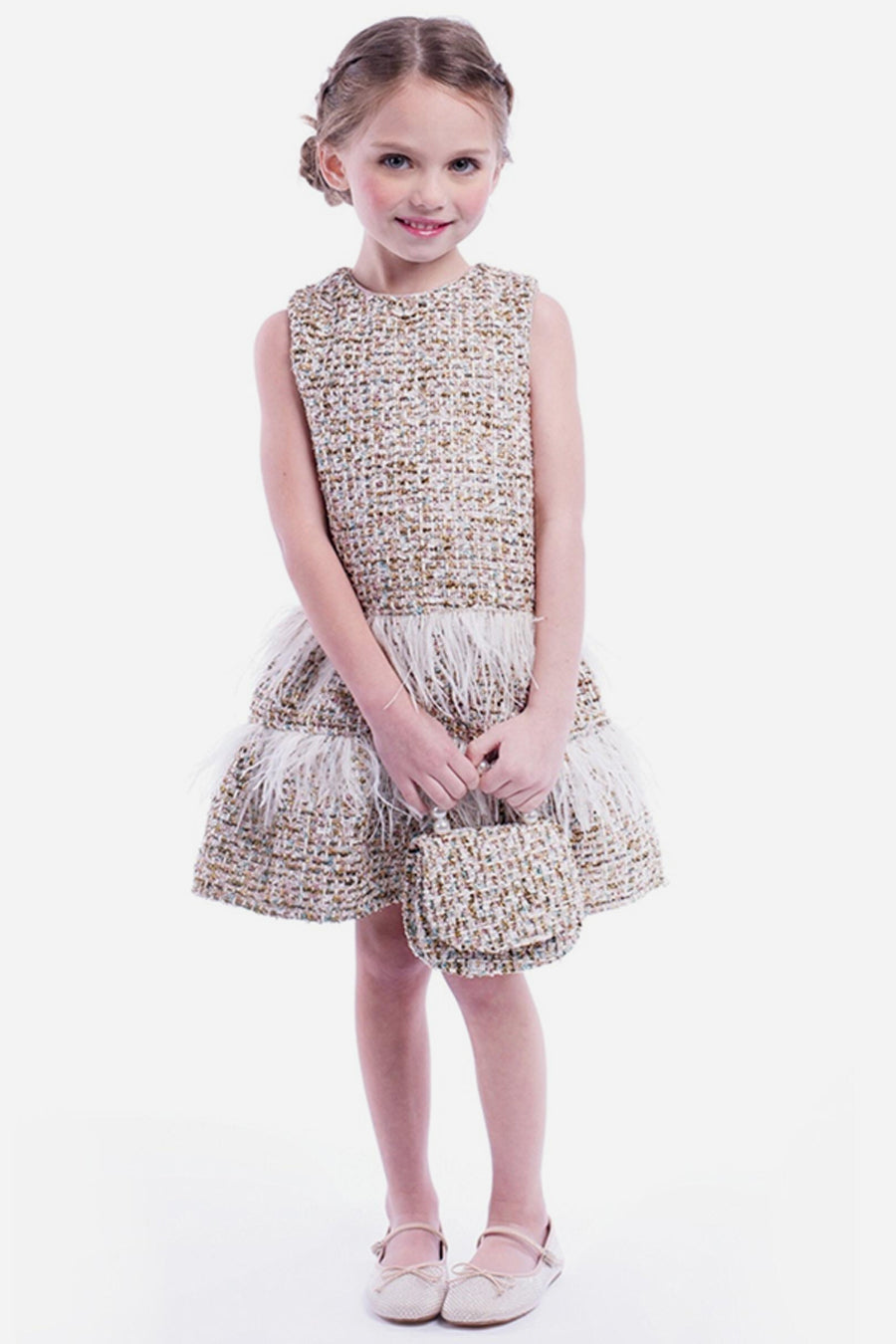 Imoga Nell Girls Dress - Cute & Comfortable Summer Outfit for Toddler Girls | Perfect for Playdates, Parties & Family Outings