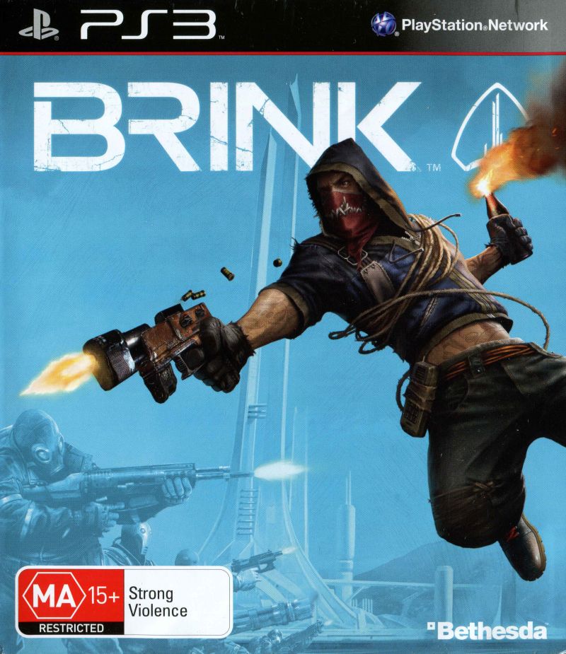 BRINK PlayStation 3 PS3 Video Game - PAL Version for Action-Packed Multiplayer Adventure | Perfect for Gaming Nights with Friends