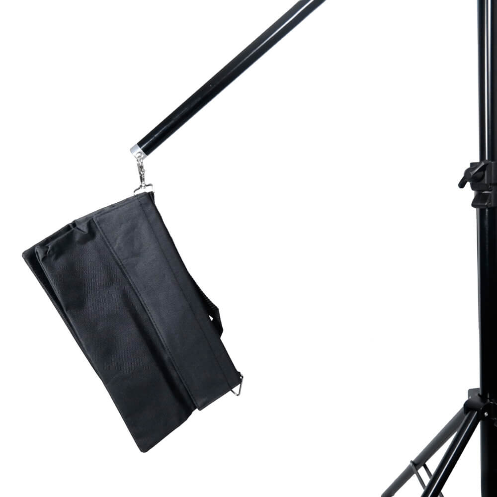 2 in 1 Compact Heavy Duty Reclined Combi Boom Stand - Professional Microphone Stand for Studio Recording & Live Performances - Perfect for Singers, Podcasters & Musicians