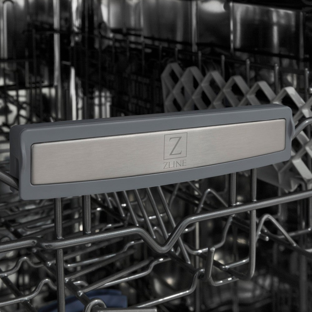 ZLINE 18 Inch Tallac Series 3rd Rack Top Control Dishwasher with Unfinished Wood Panel - 51dBa Ultra Quiet (DWV UF 18) | Perfect for Modern Kitchens, Open Concept Homes & Luxury Remodels