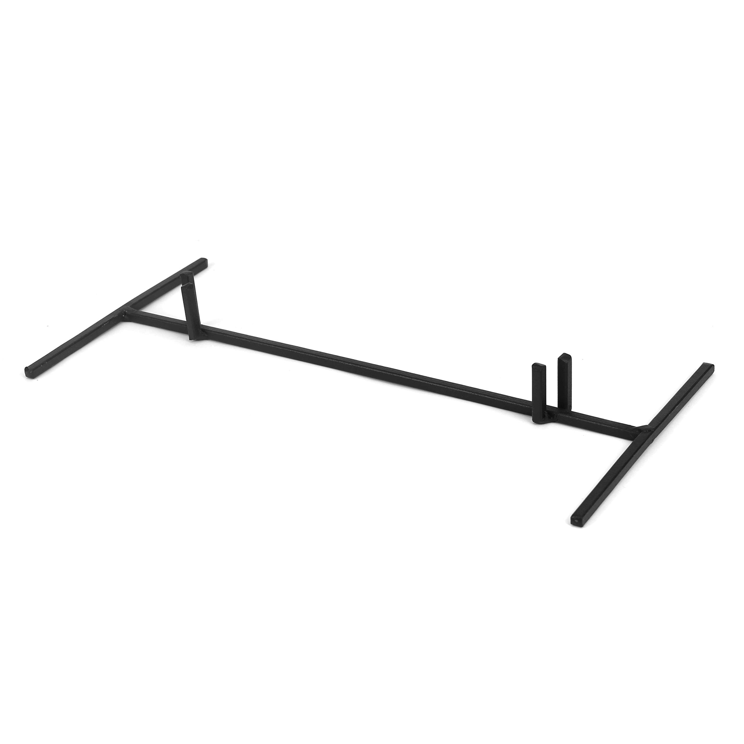 Milltown Merchants Metal Display Stand for Ceramic Tiles, Plaques & Glass Art - Large Modern Base Stand for Trade Shows, Office & Home Decor - Perfect for Art Exhibitions, Retail Displays & Gift Presentations