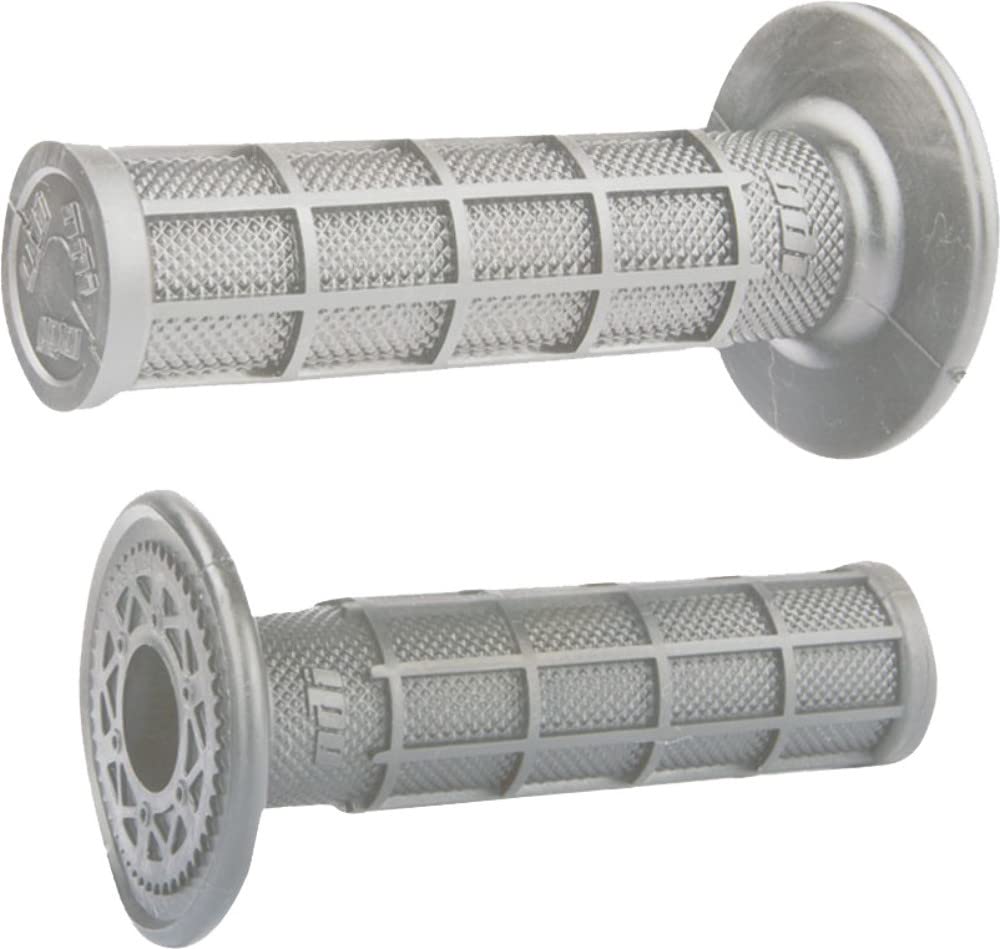 ODI New Single-Ply MX Ruffian Full-Waffle Grips 206-1064 - Dirt Bike Handlebar Grips for Motocross, Off-Road & ATV Riding - Enhanced Comfort & Control