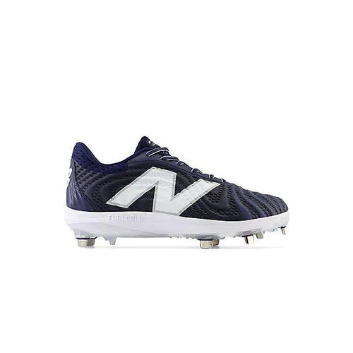 New Balance L4040TN7 Navy Low Baseball Cleats for Men - Lightweight & Durable for Baseball, Softball & Training