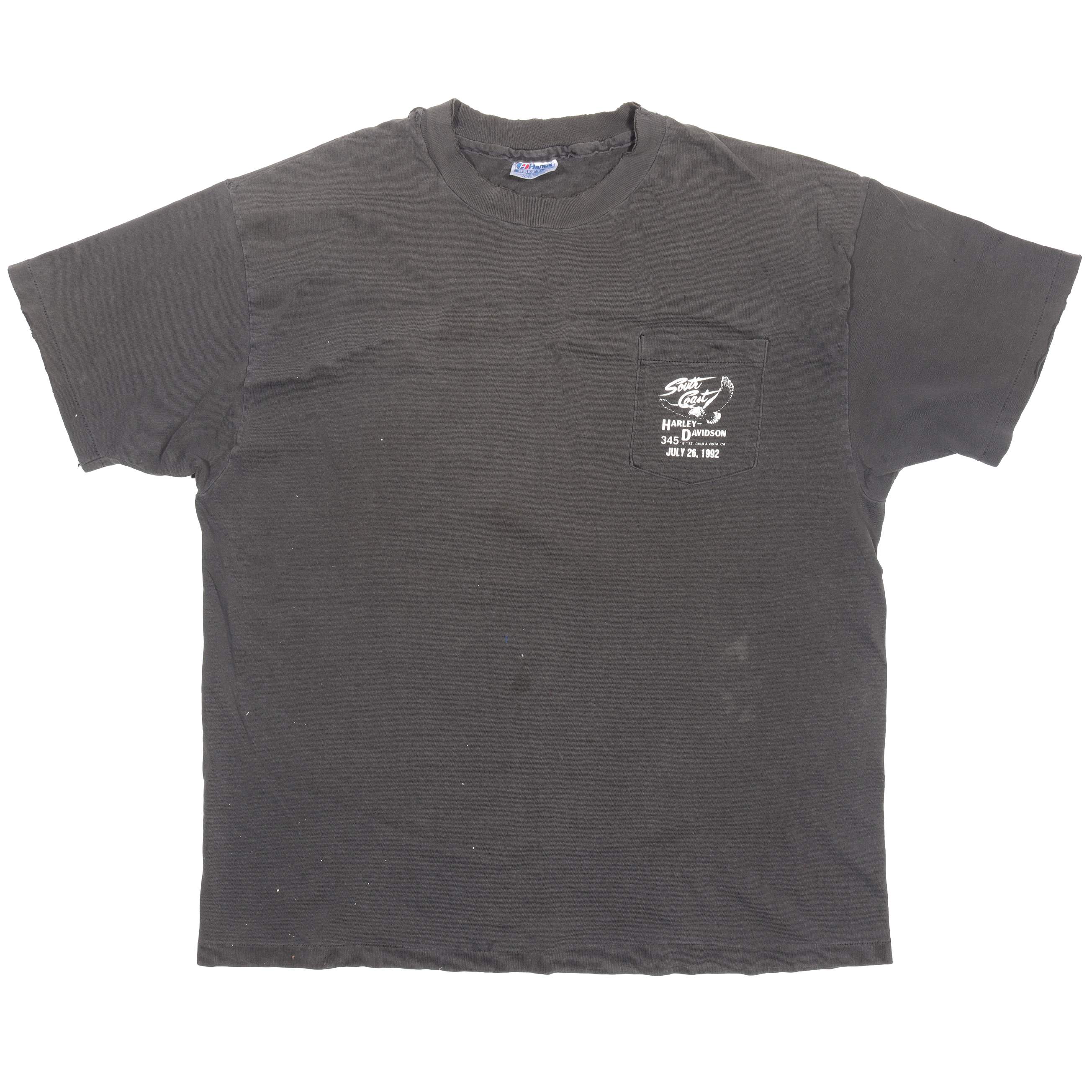 Vintage 1990's Harley Davidson Motorcycle T-Shirt - Classic Biker Apparel for Men & Women - Perfect for Riding, Casual Wear & Motorcycle Enthusiasts