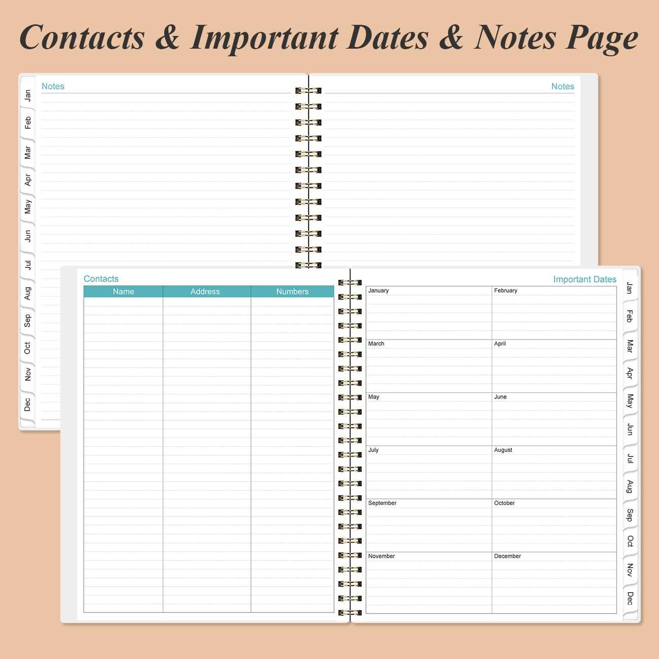 2025-2026 Monthly Planner - 18-Month Calendar from January 2025 to June 2026, 9