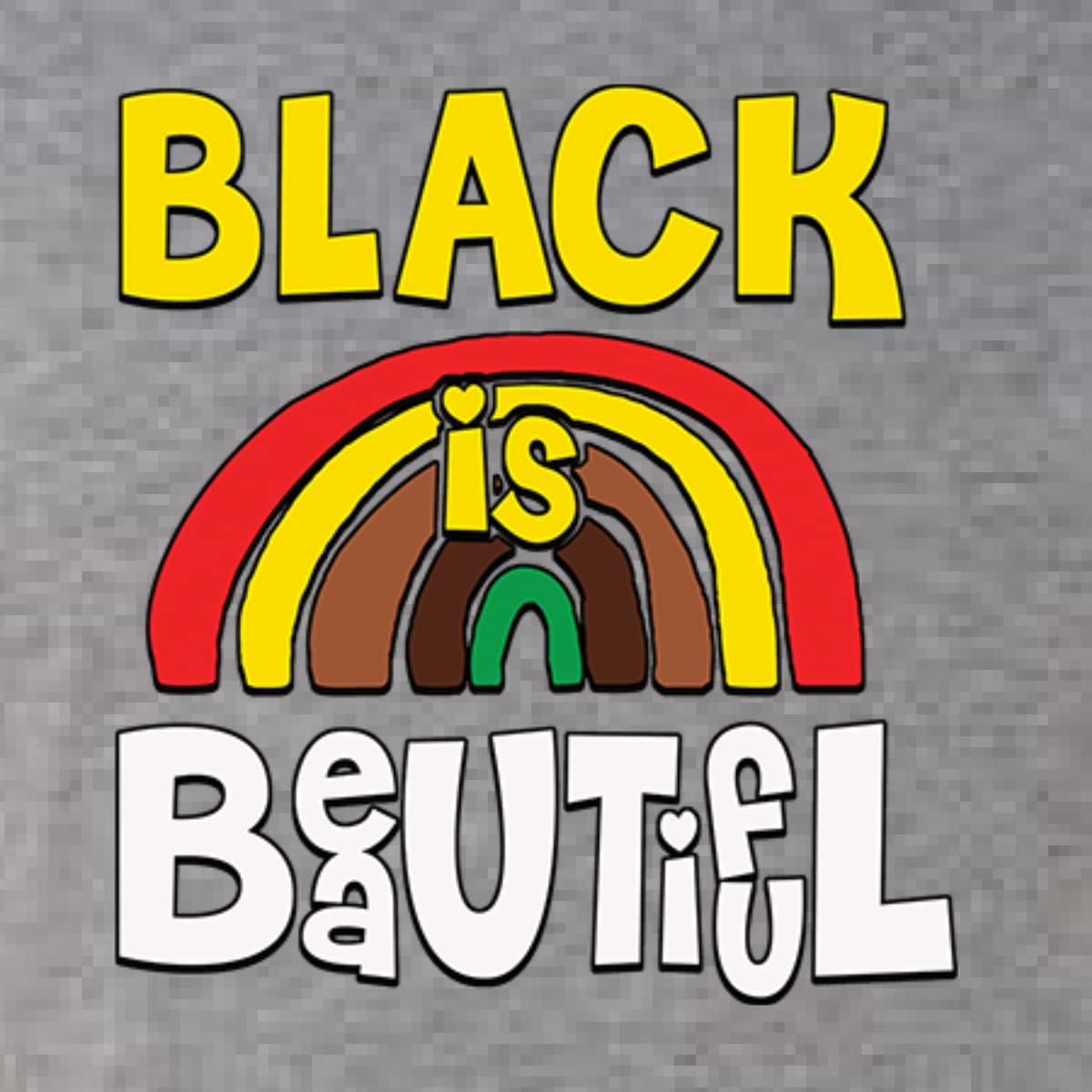 Black is Beautiful Black Pride Tri-Blend Racerback Tank Top - Soft & Comfortable Women's Workout Top for Gym, Yoga & Casual Wear