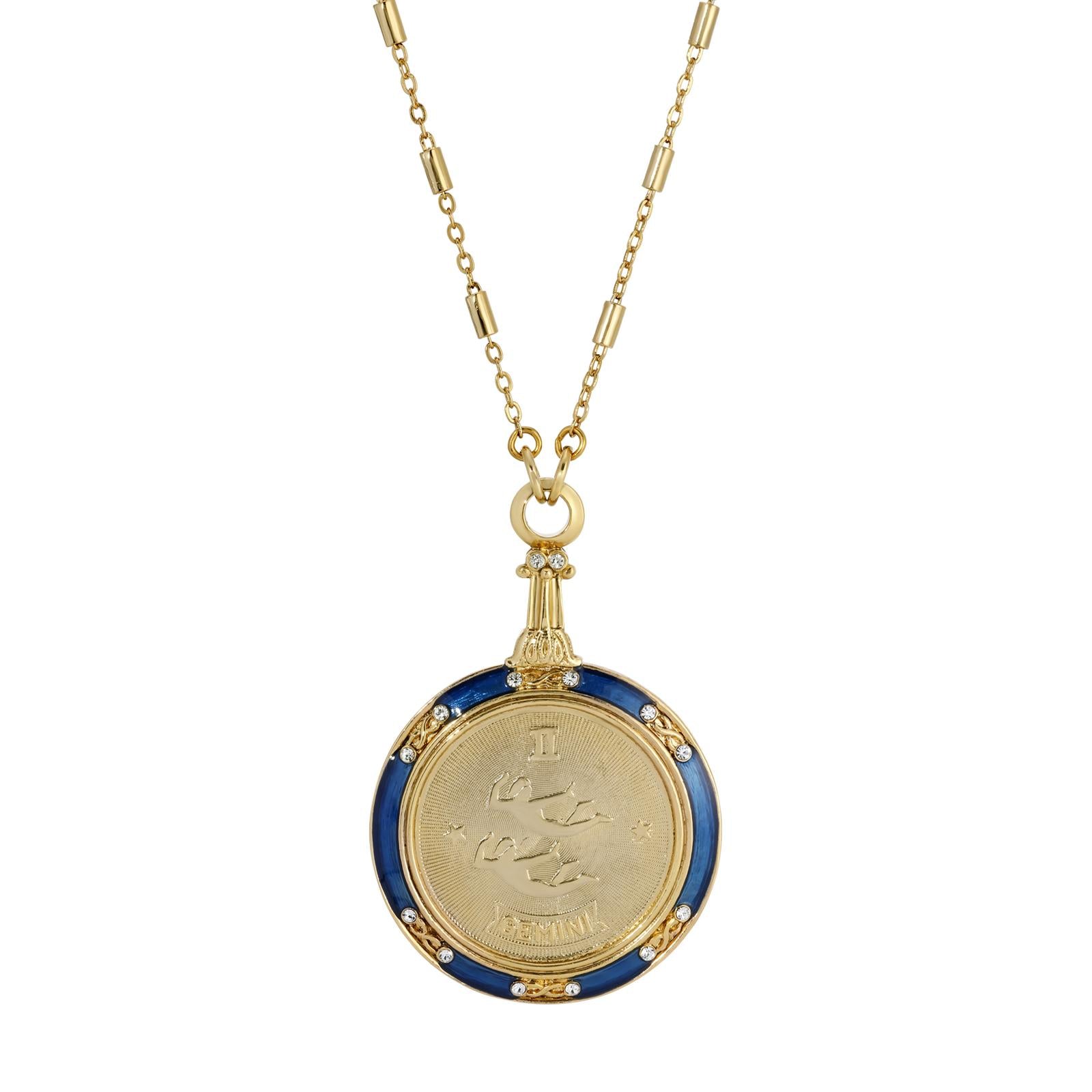 Gold Tone And Blue