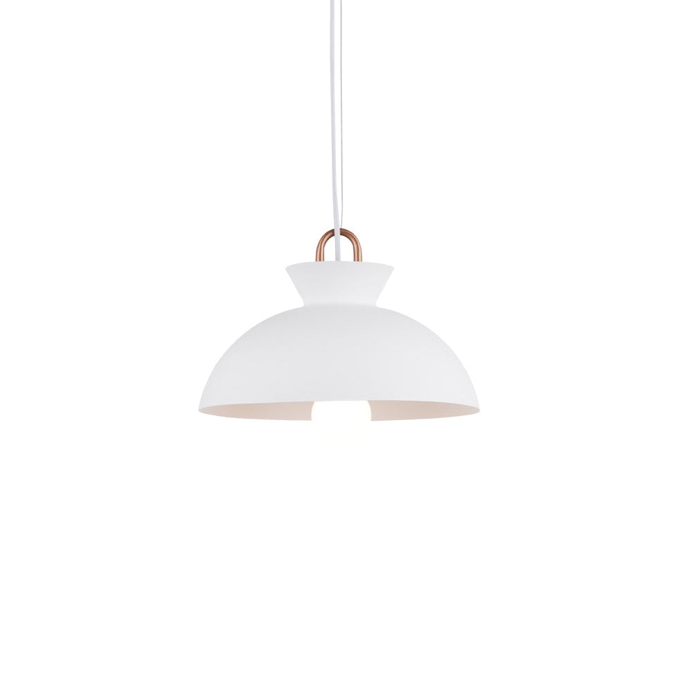 Modern Coil Ceiling Pendant Light Fixture - Adjustable Hanging Chandelier for Dining Room, Kitchen Island, Bedroom & Living Room Decor