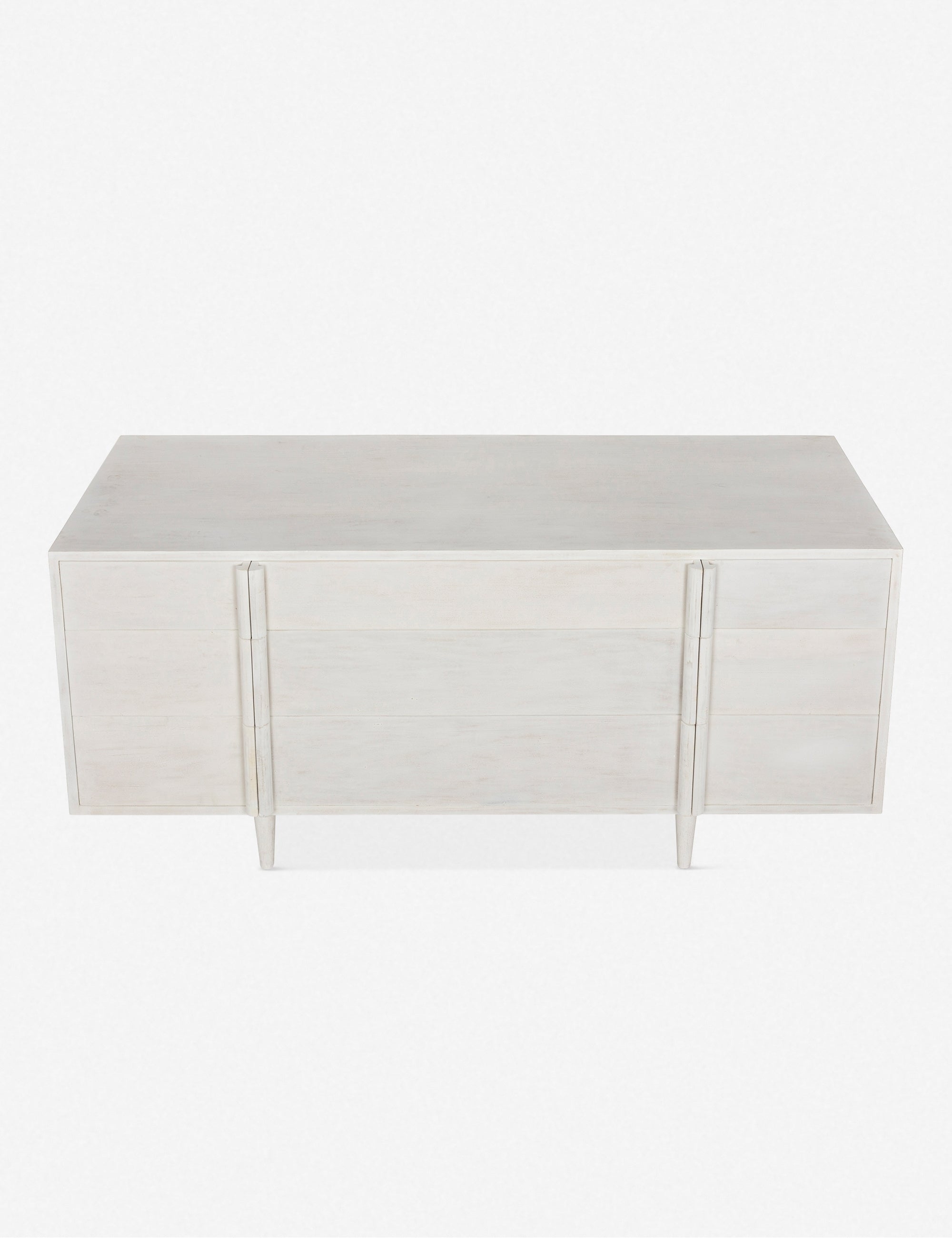Modern 6-Drawer Wooden Dresser for Bedroom - Maci Dresser with Mirror, Sturdy Storage Organizer for Clothes, Bedroom Furniture - Perfect for Home, Apartment, and Dorm Room Organization
