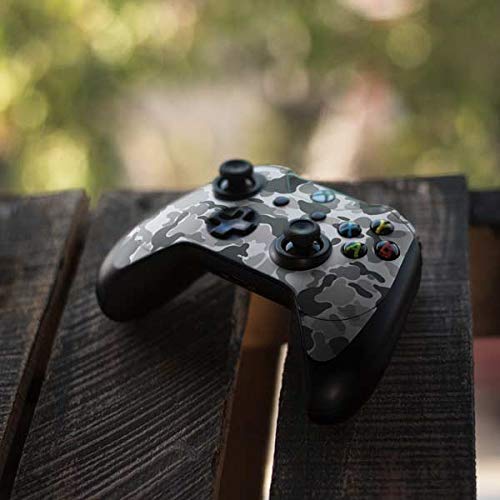 Skinit Decal Gaming Skin for Xbox One Elite Controller - Grey Street Camo Design | Protective Cover for Enhanced Grip & Style | Perfect for Gamers & Collectors