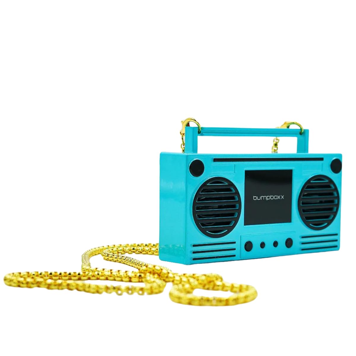 Bumpboxx MicroBoom Wearable Necklace Bluetooth Speaker - Portable Boombox with 24