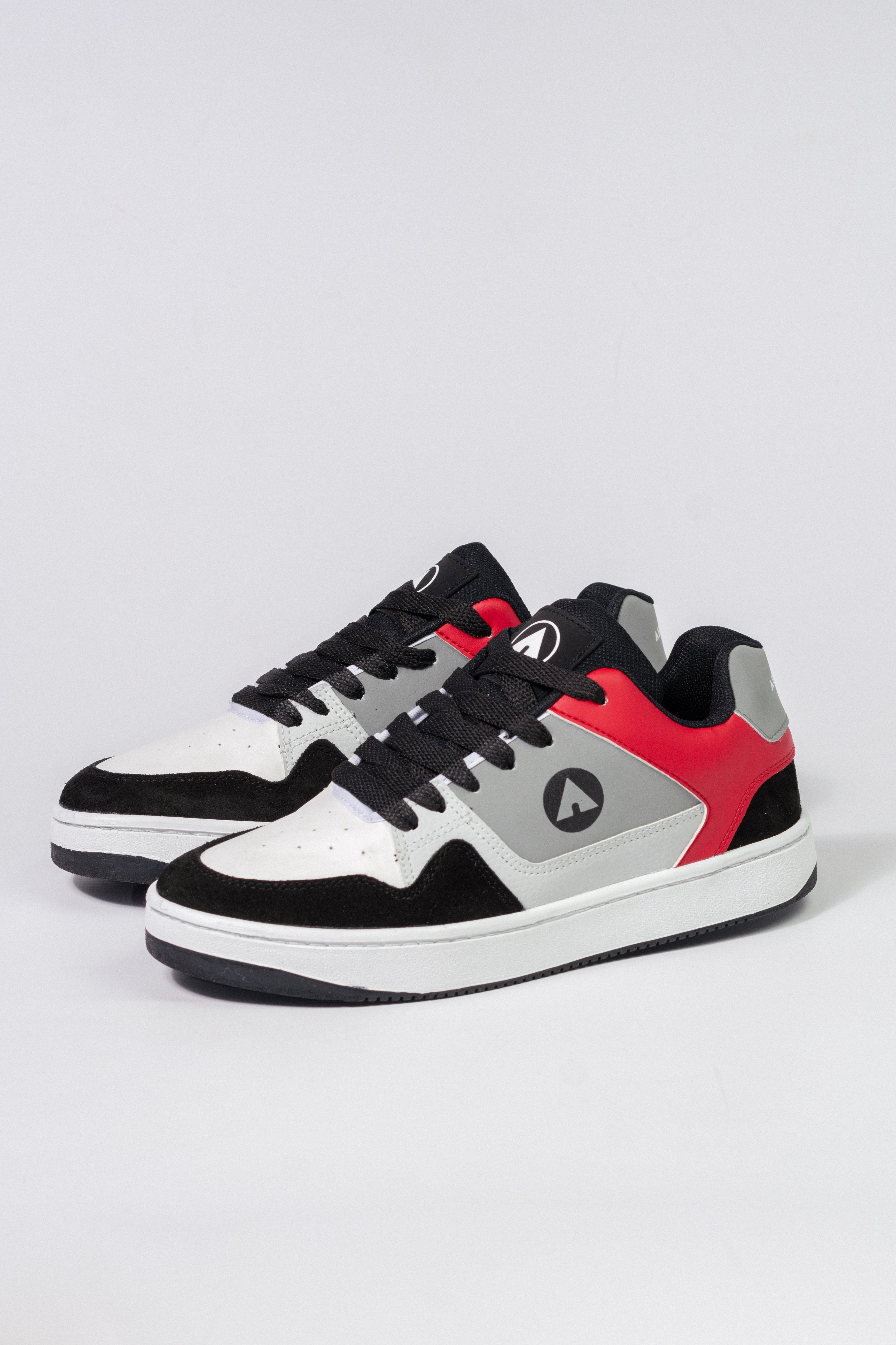 Air Walk H Brook Sneakers for Men - Red/White Casual Shoes - Perfect for Running, Walking & Everyday Comfort