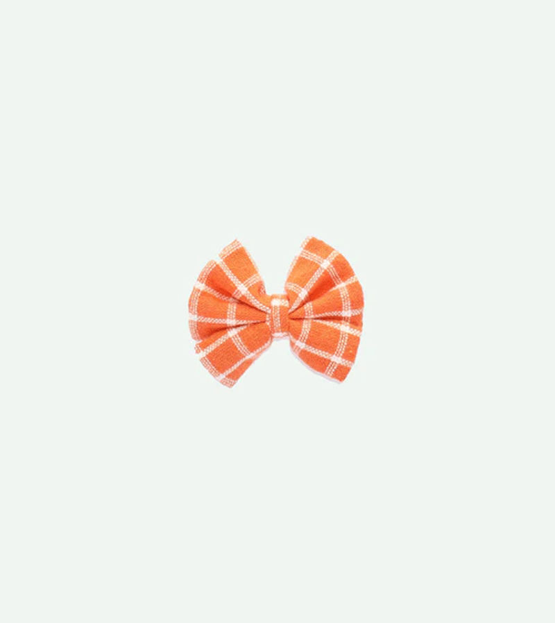Sticky Lemon Carrot Orange Hair Bow Clip - Cute Hair Accessories for Girls, Women, Toddlers - Perfect for Parties, Weddings, Daily Wear & Photo Shoots