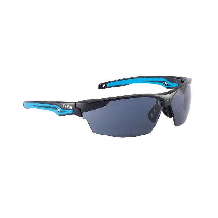 Bolle TRYON TRYOPSF Ultra Wrap-Around Safety Glasses - ANSI Z87.1 Certified Protective Eyewear for Construction, Woodworking & DIY Projects