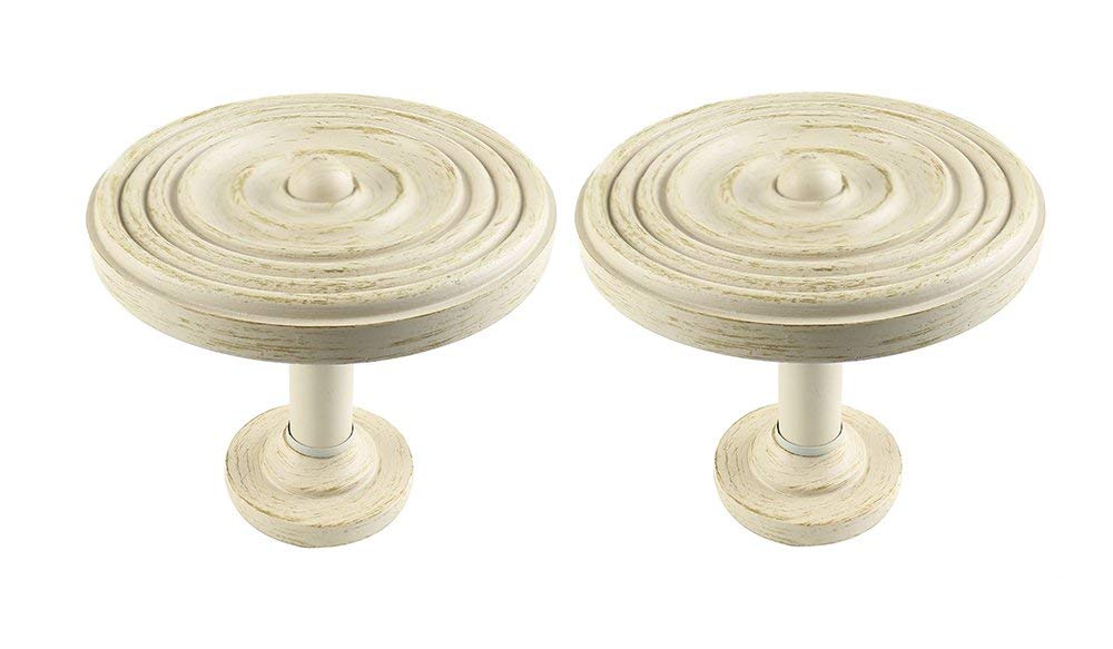 Urbanest Large Swirl Drapery Medallion Holdback - Elegant Curtain Tieback Hook for Window Treatments - Perfect for Living Room, Bedroom & Home Decor