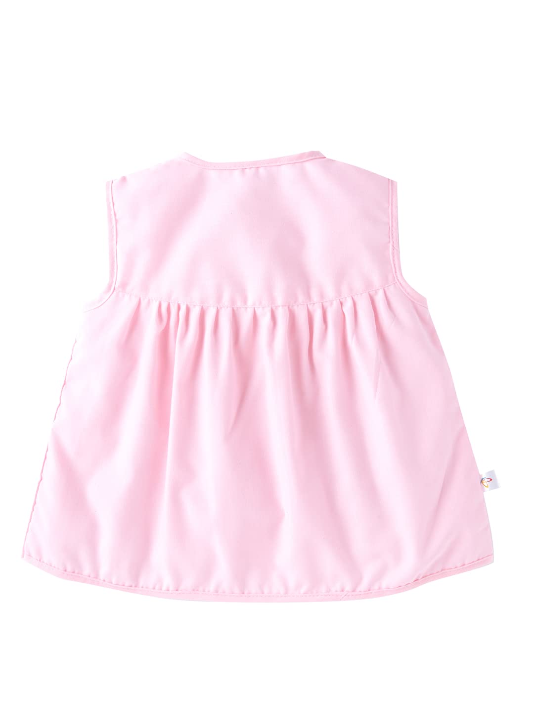 Baby Girls Knee-Length Fit and Flare Dress - Pink Plane Print - 0-3 Months | Soft Cotton Casual Outfit for Infants, Photo Shoots, Parties & Daily Wear