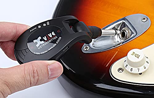 Xvive U2 Wireless Guitar System - Sunburst Finish | Reliable Wireless Audio Transmission for Guitarists | Perfect for Live Performances & Studio Recording