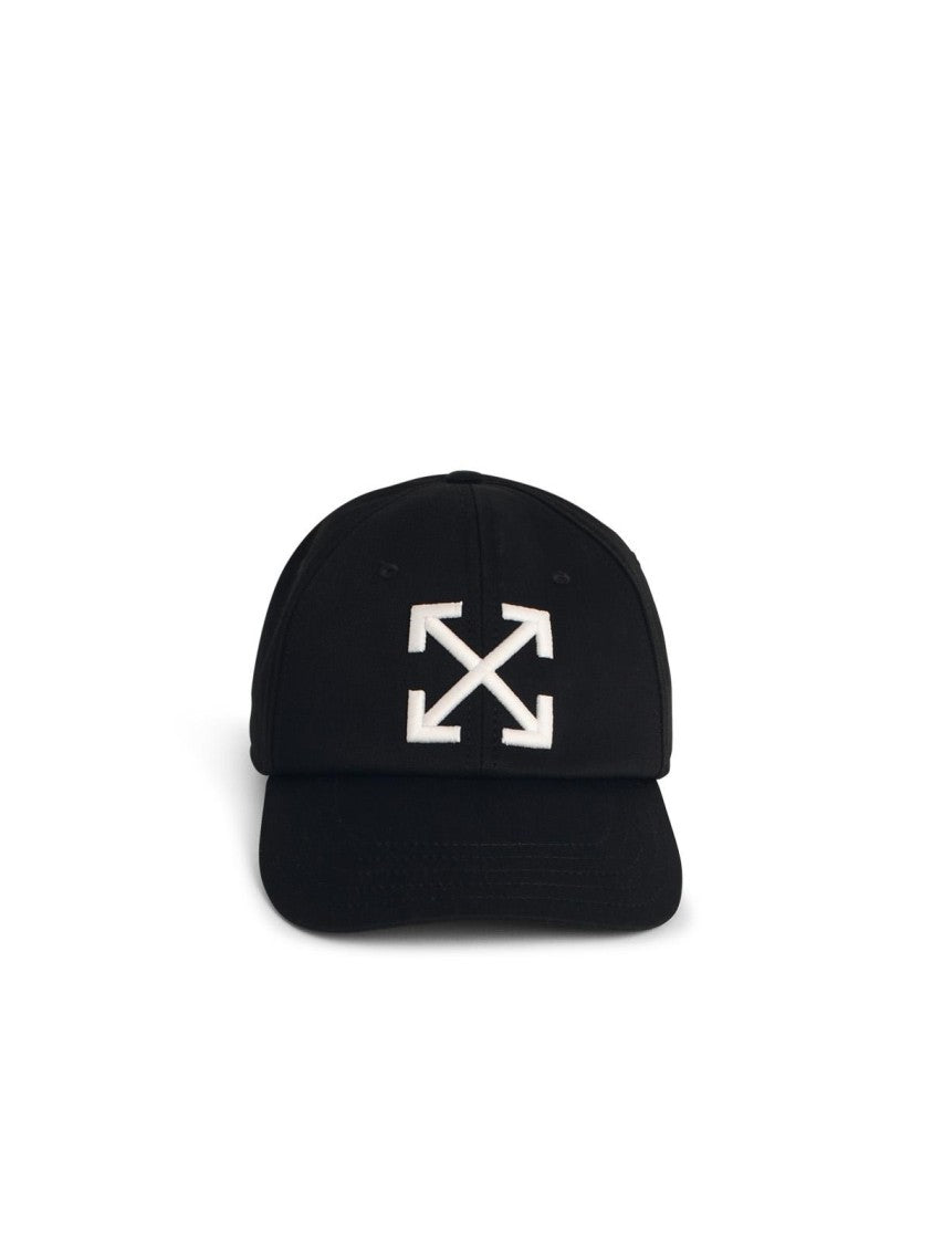 Arrow Black Cotton Cap for Men & Women - Stylish & Comfortable Unisex Baseball Hat for Outdoor Activities, Sports, and Casual Wear