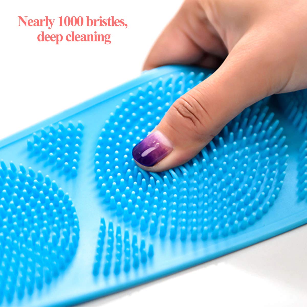 GH Generic Hub® Silicone Bath Body Brush - Exfoliating Scrubber & Massage Tool for Shower, Spa, and Skin Care - Soft Bristles for Gentle Cleansing & Relaxation