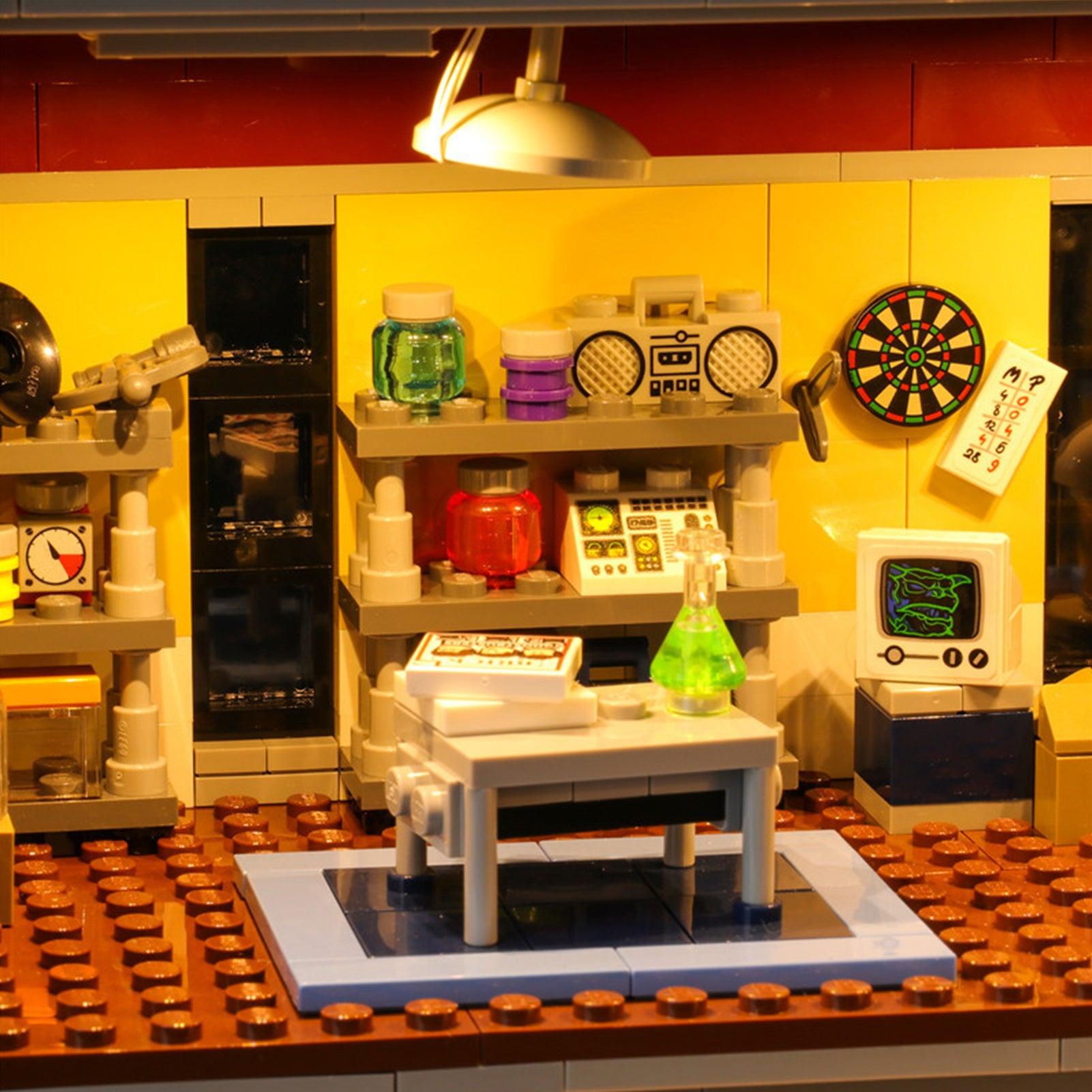 Best Light Kit for LEGO Ghostbusters Firehouse Headquarters 75827 - DIY Lighting Set for Enhanced Display & Nighttime Illumination
