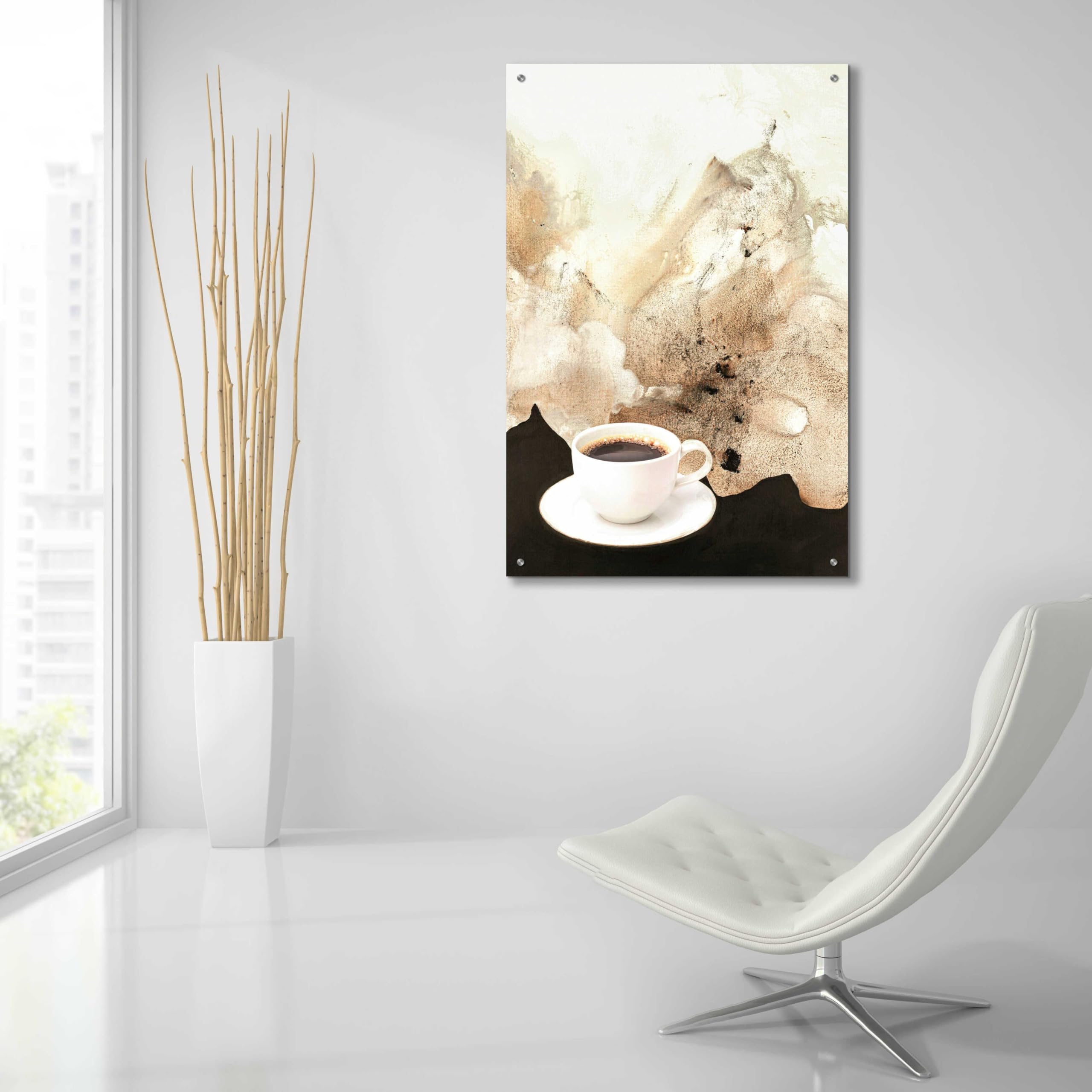Epic Art 'The Art of Taste 2' by Design Fabrikken - Premium Acrylic Glass Wall Art Decor - 24x36 Inches Modern Painting for Living Room, Bedroom & Office