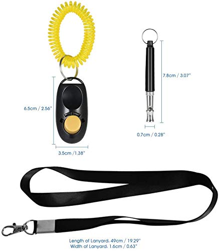 PSK PET MART Adjustable Ultrasonic Dog Whistle with Keychain - Silent Bark Control Training Tool for Dogs | Perfect for Obedience Training, Behavior Correction & Outdoor Activities