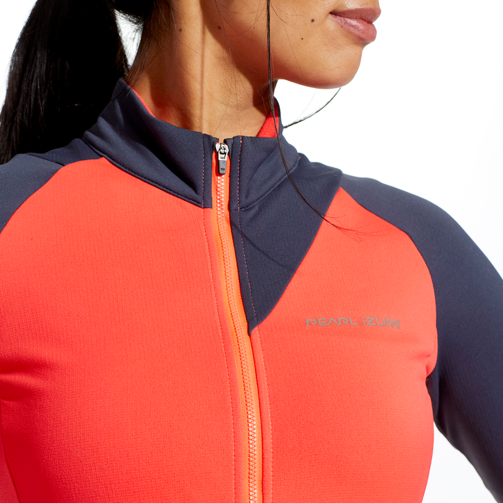 Women's Thermal Jersey - Winter Running & Outdoor Sports Top - Warm Fleece Lined Workout Shirt for Cold Weather Training & Hiking
