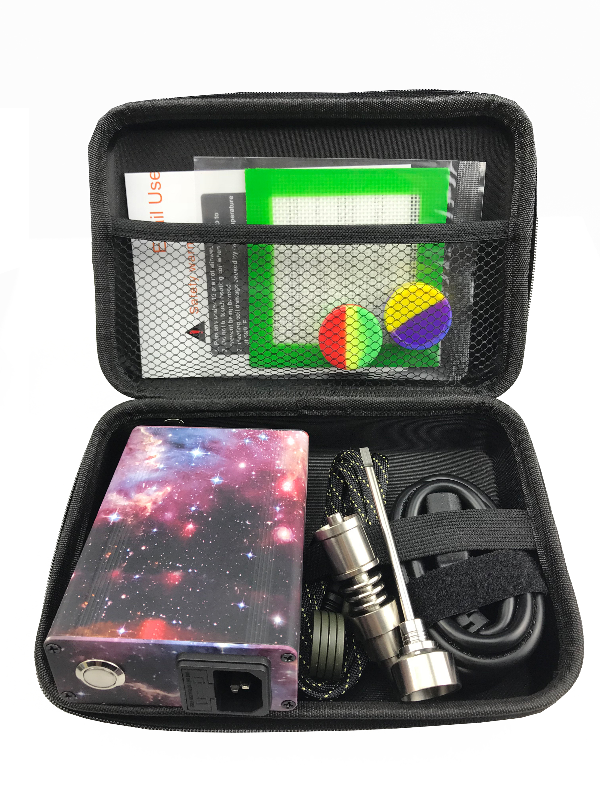 Starry Sky E-Nail Kit with PID Temperature Controller - Electric Dab Rig for Wax & Concentrates | Perfect for Home Use, Dabbing Sessions & Enthusiasts
