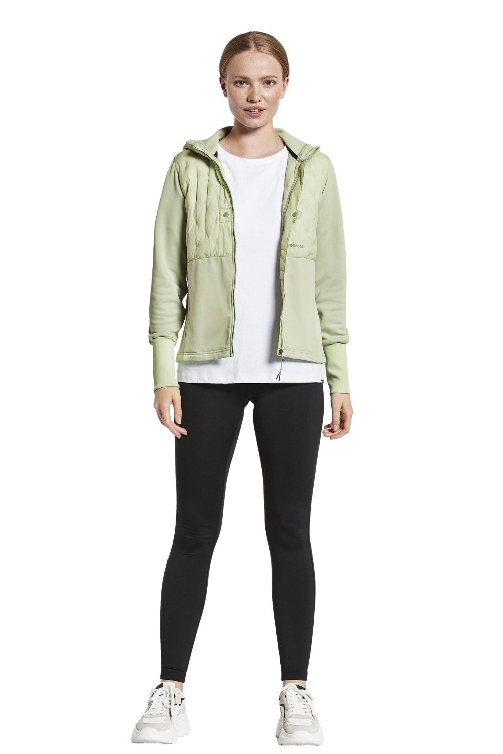 Didriksons Valda Women's Waterproof Full Zip Jacket - Lightweight Windproof Outdoor Coat for Hiking, Camping & Everyday Wear