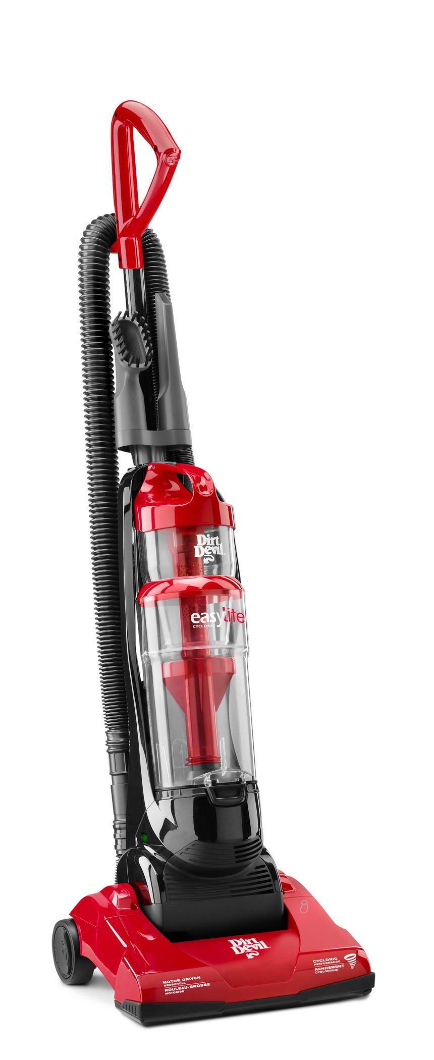 Easy Lite Cyclonic Upright Vacuum Cleaner - Powerful Suction for Pet Hair, Hardwood Floors & Carpets - Perfect for Home Cleaning & Quick Pickups