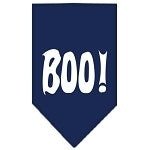 Colorful Boo Screen Print Bandanas - Soft Cotton Bandana for Halloween, Cosplay & Costume Parties - Perfect for Pets, Kids & Adults Accessories