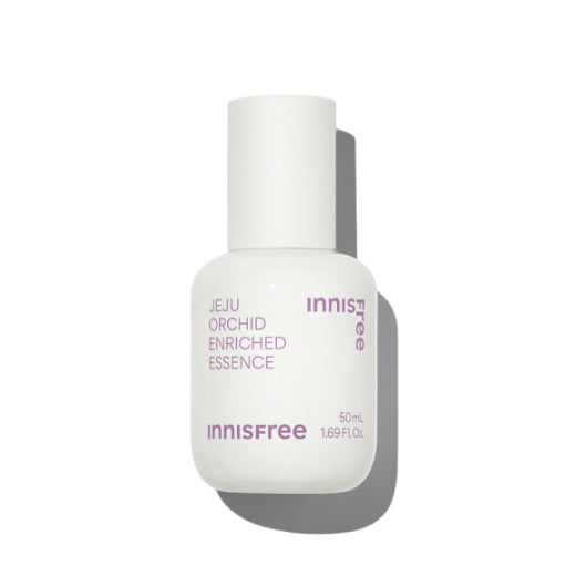 Innisfree Jeju Orchid Enriched Essence - Hydrating Facial Serum with Antioxidants for Glowing Skin | Day & Night Moisturizer for Dry, Sensitive Skin | Korean Skincare Routine Essential