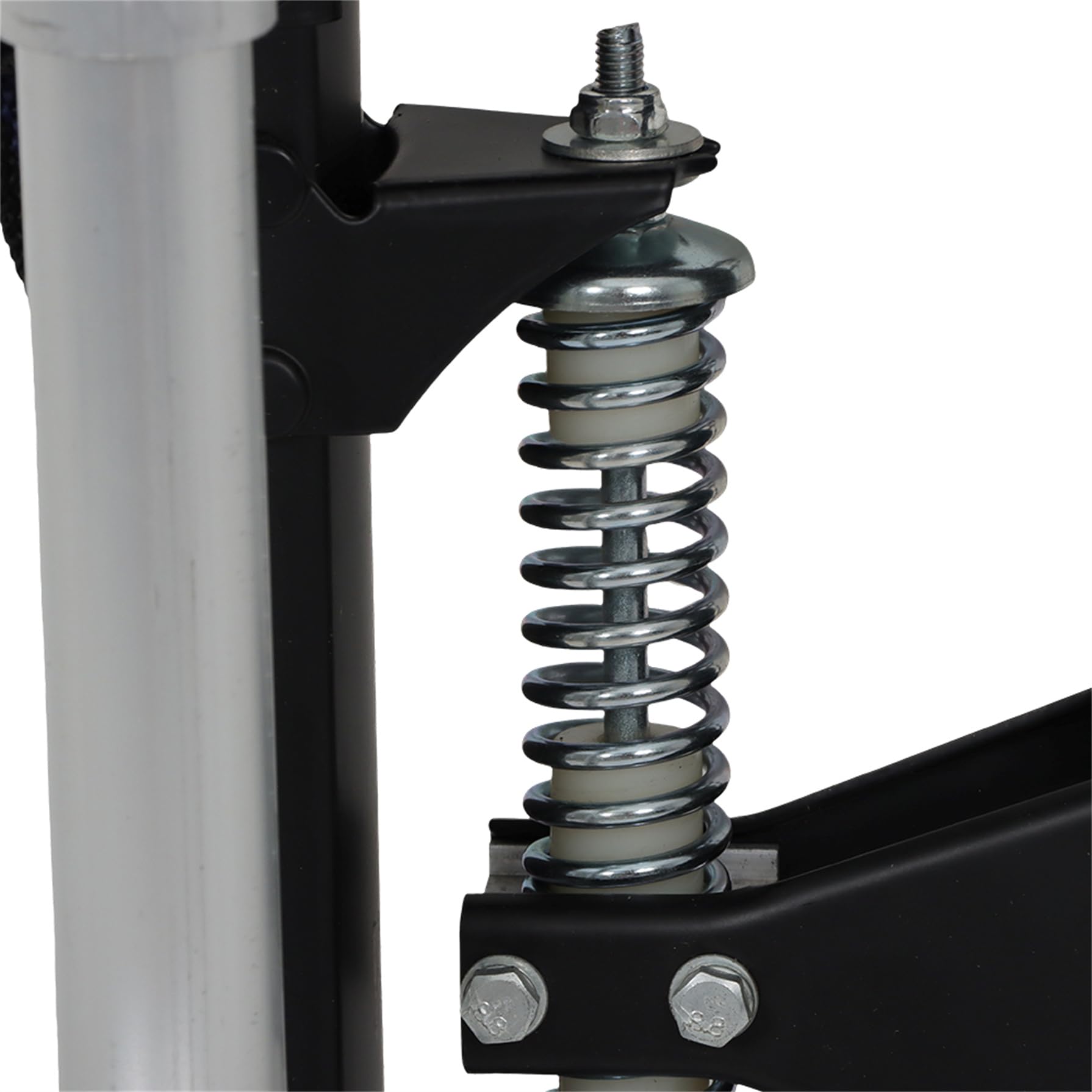 Adjustable Aluminum Drywall Stilts 15-23 Inch - Professional Height-Adjustable Stilts for Painting, Cleaning & High Place Work - Lightweight & Durable Construction (Black) - Perfect for Construction, Maintenance & Ceiling Repairs