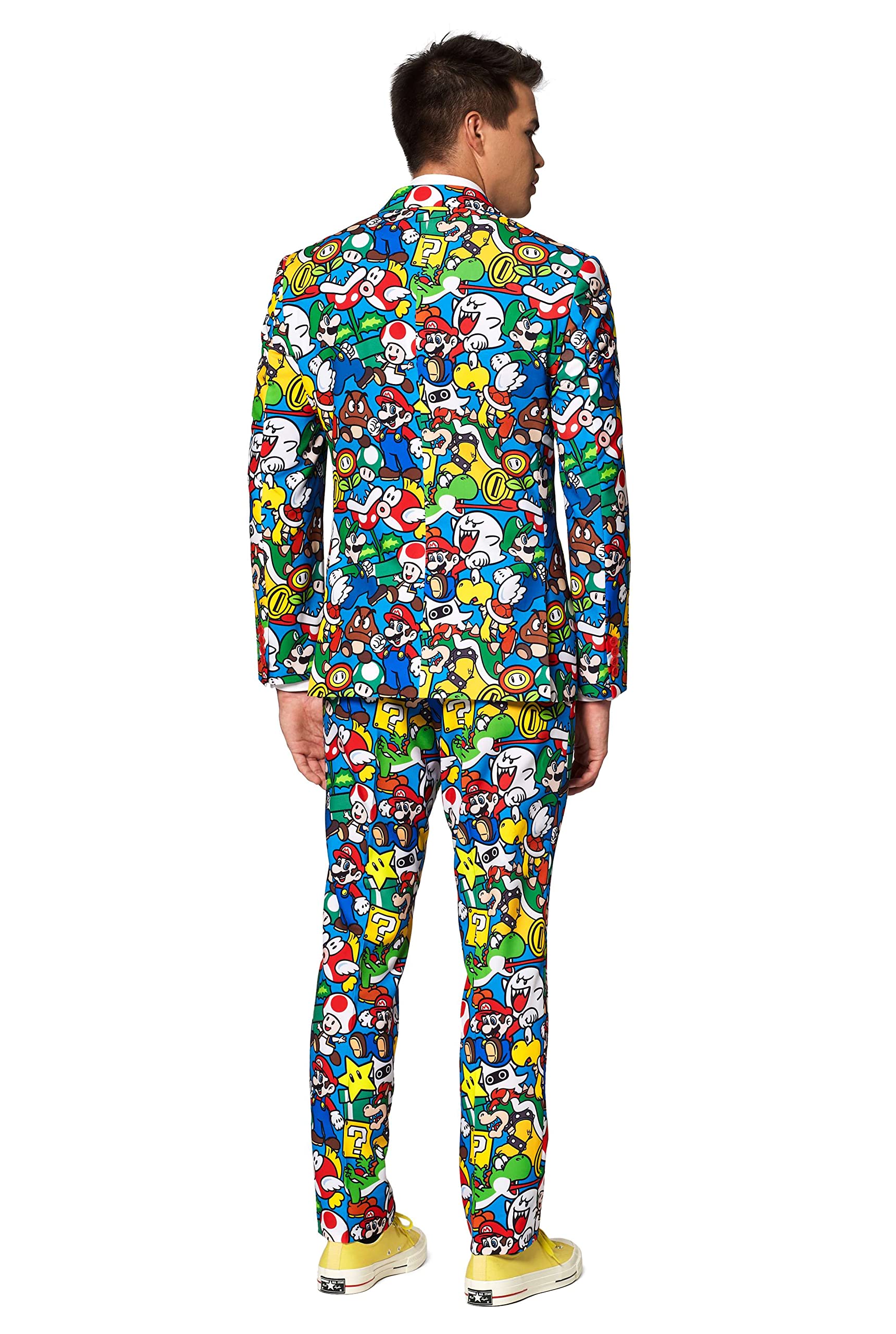OppoSuits Men's Suit - Premium Slim Fit Business Suit for Formal Occasions | Wedding, Office, Interview & Special Events Attire