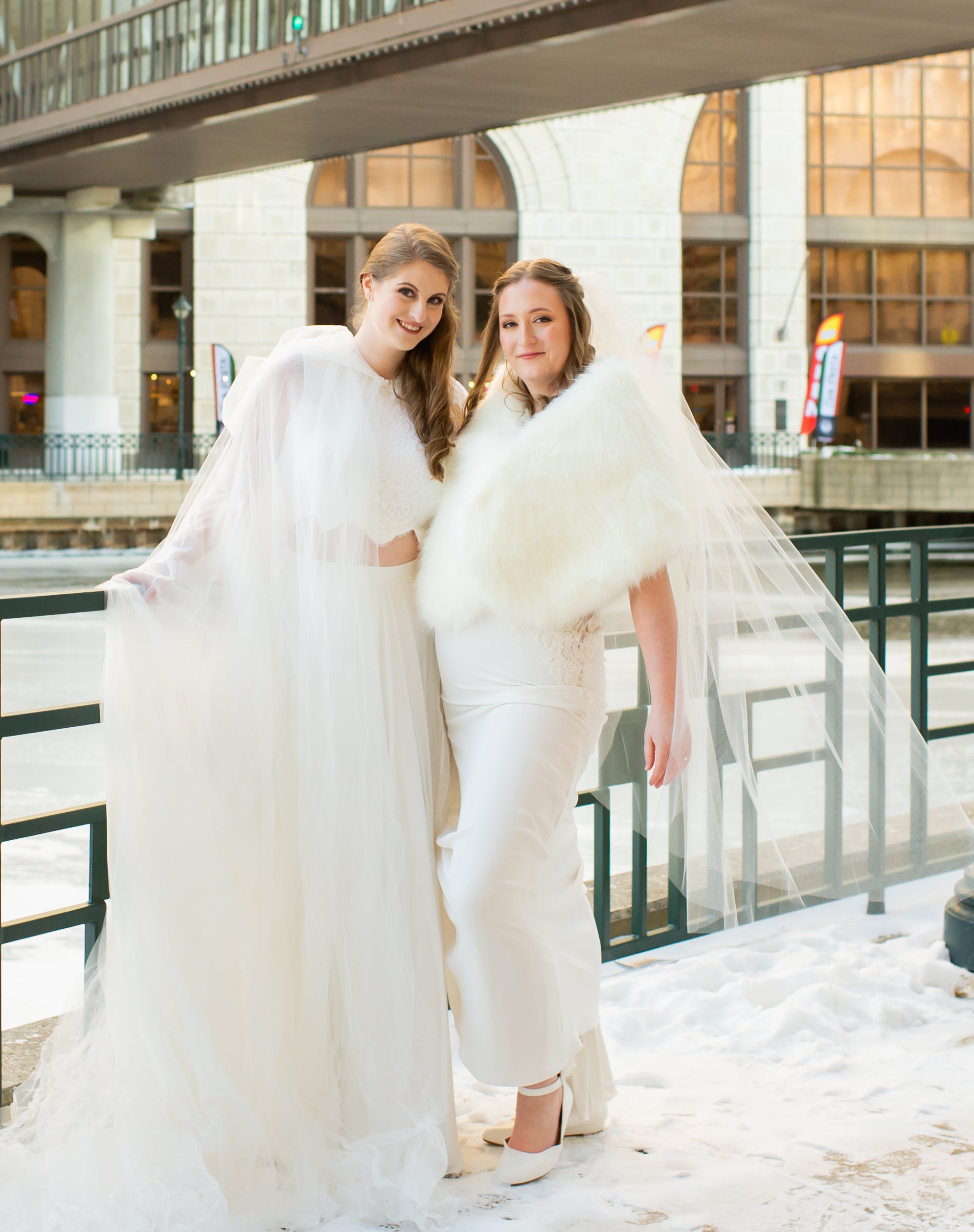 Ivory White Fur Shawl - Butterfly Ivy03 Elegant Winter Wrap for Women | Perfect for Weddings, Parties & Cold Weather Fashion