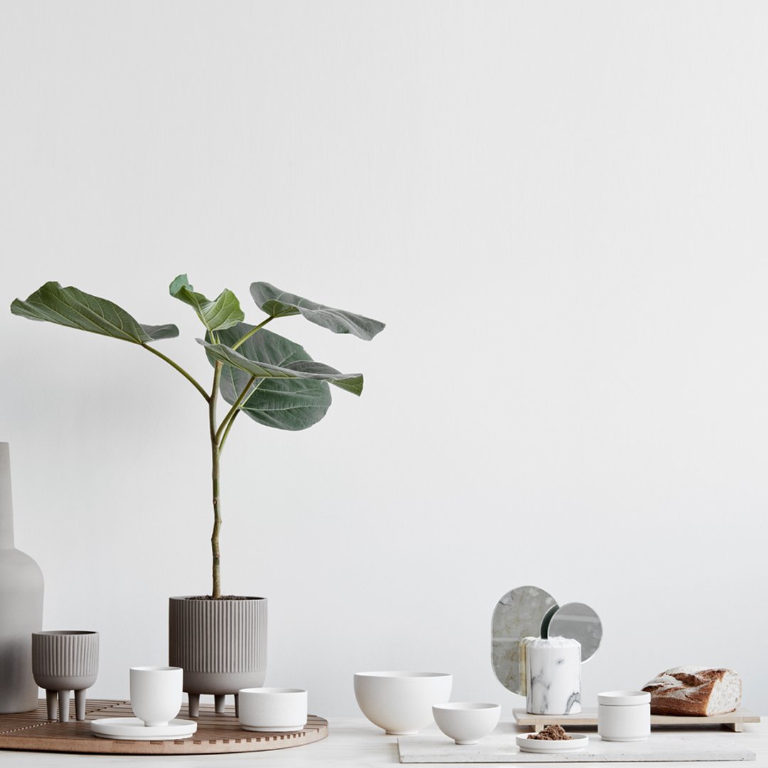 Kristina Dam Studio Bowl Set - Modern Ceramic Serving Bowls for Soup, Salad & Dessert - Perfect for Dining, Entertaining & Home Decor