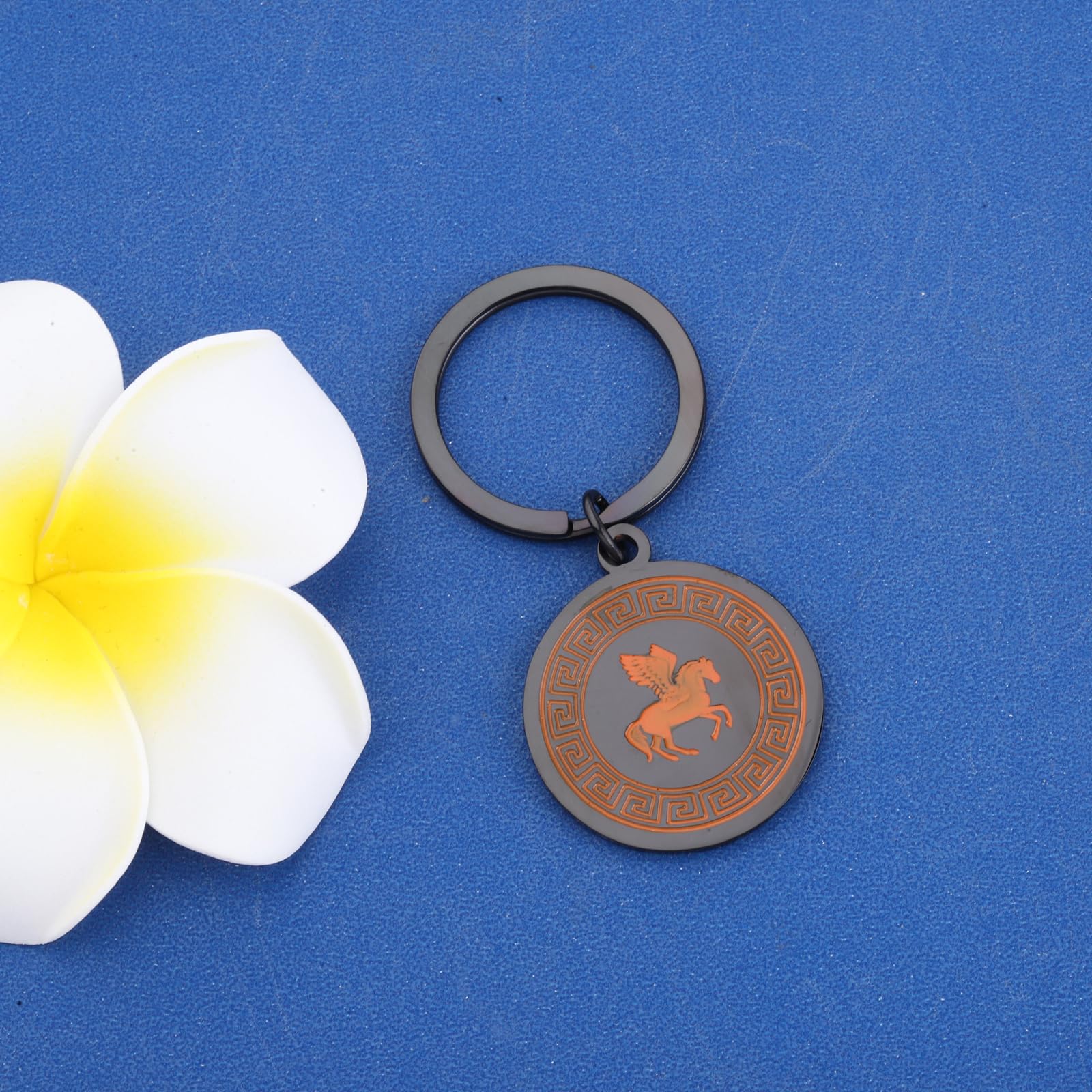 Percy Jackson Camp Half-Blood Keychain - Official Merchandise for Fans, Horror Novel Lovers & Jewelry Collectors | Perfect for Backpacks, Gifts & Book Club Accessories