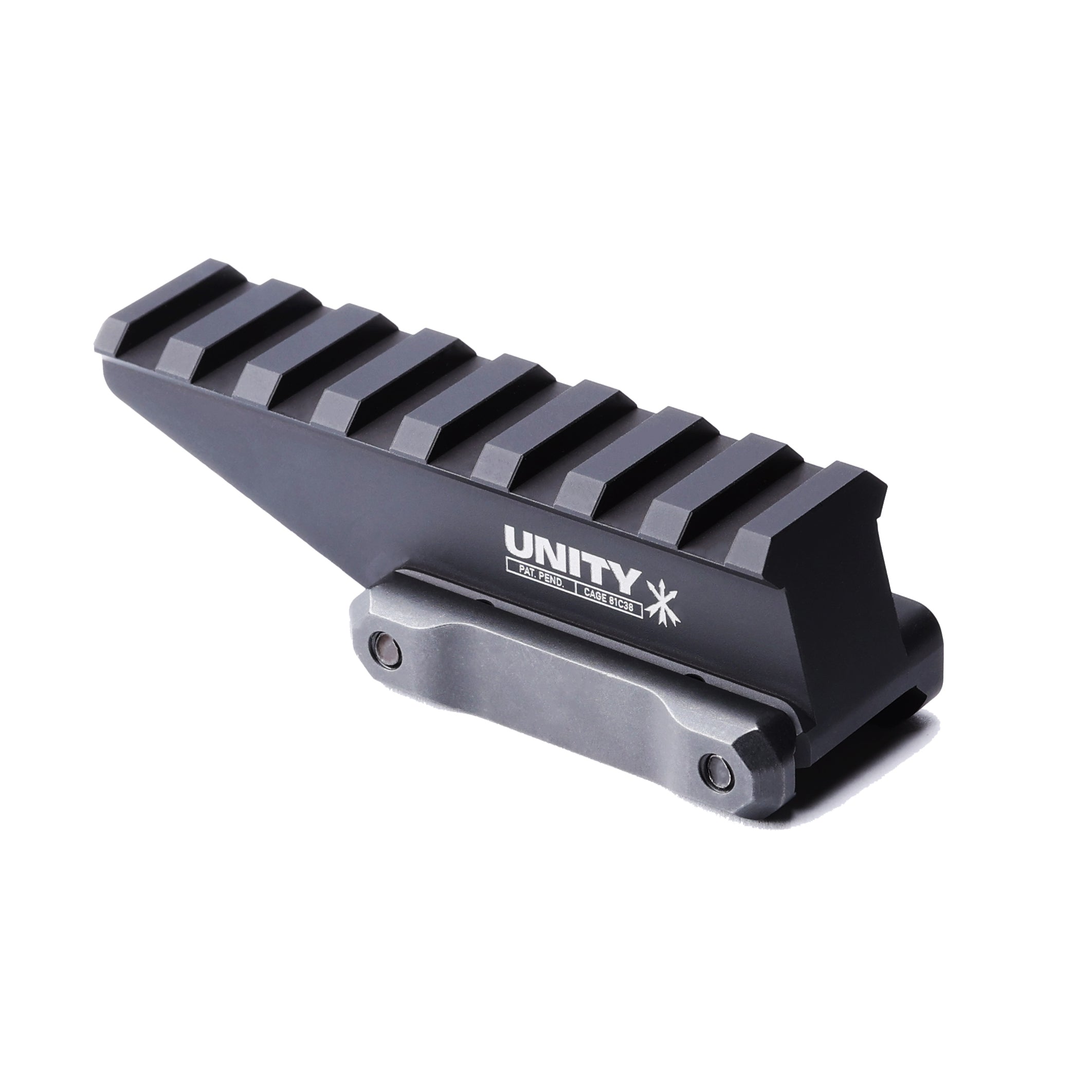Unity Tactical FAST Absolute Riser - Premium Optic Mount for AR-15 & Picatinny Rails | Made in USA | Perfect for Tactical Shooting, Hunting & Long-Range Precision