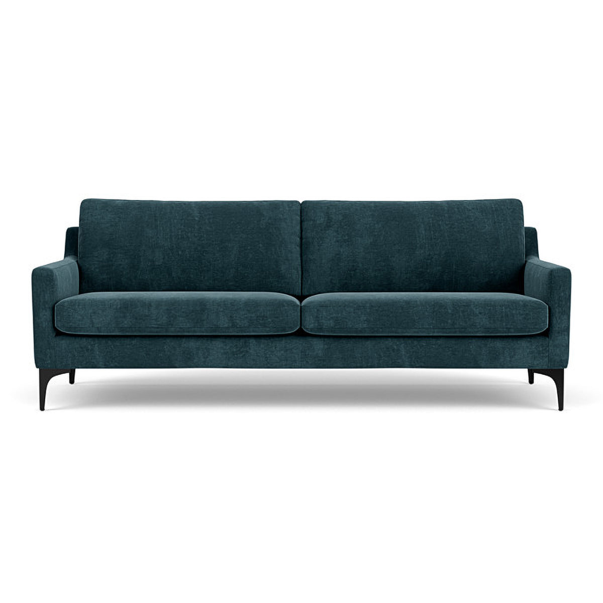 Astha Fabric 3-Seater Sofa - Modern Living Room Furniture for Small Spaces | Comfortable Couch for Apartments, Dorm Rooms & Cozy Homes