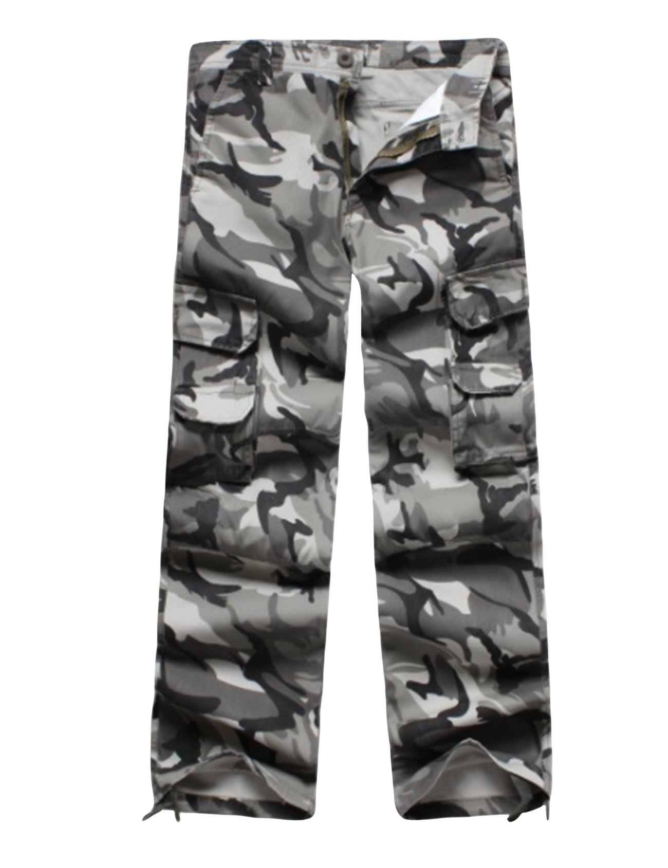 Men's Military Tactical Cargo Pants - Loose Fit Combat Pants with Multiple Pockets | Perfect for Outdoor Hiking, Camping & Airsoft Activities