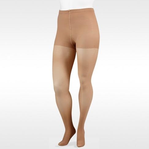 **Juzo Soft Maternity Compression Pantyhose 30-40mmHg – Closed Toe, Beige & Black – Ideal for Pregnancy Comfort & Swelling Relief**    *(Perfect for daily wear, travel, and postpartum recovery – supports circulation and reduces leg fatigue.)*