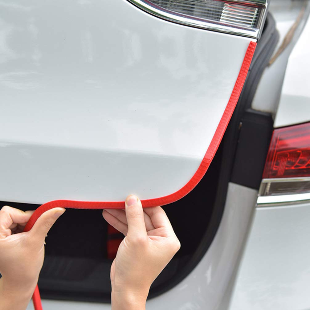 Garneck U-Shape Rubber Car Door Edge Guards - 10M Auto Vehicle Door Edge Trim Seal Strips Protector for Scratch Prevention & Paint Protection | Perfect for SUVs, Sedans, and Trucks