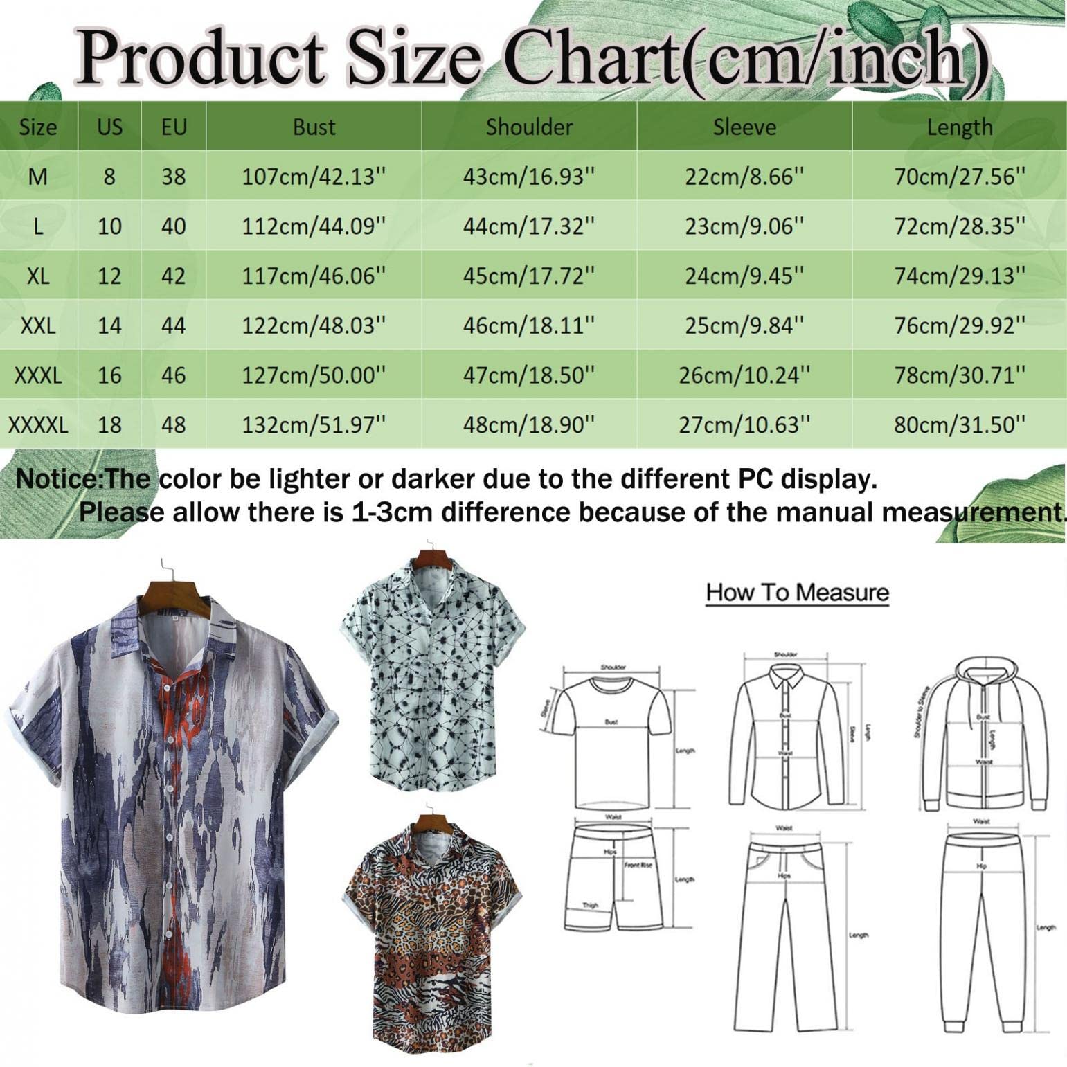 Men's Short Sleeve Linen Dress Shirts - Button Down Casual Cotton Shirt with Spread Collar | Summer Business Casual & Vacation Wear